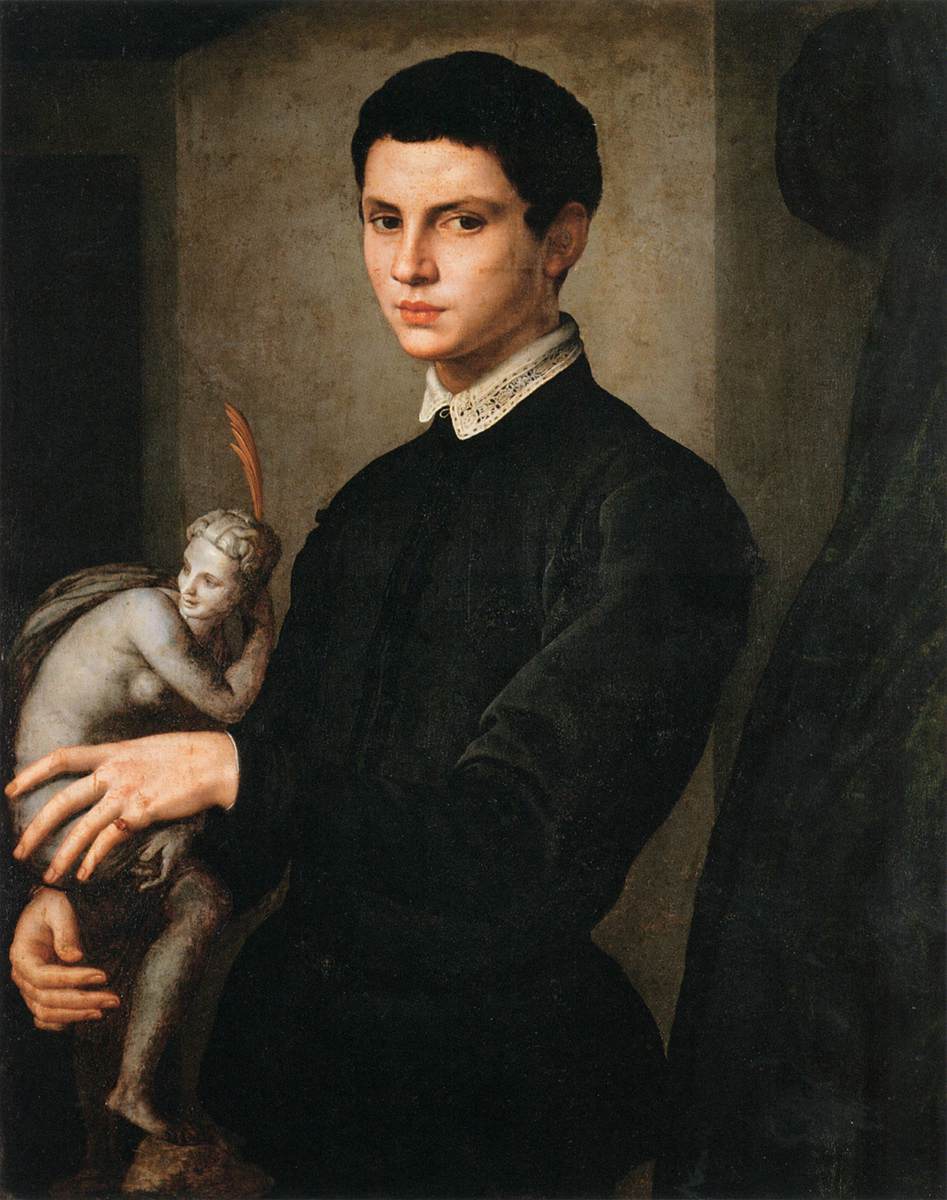 Portrait Of A Sculptor - Agnolo Bronzino - WikiArt.org - Encyclopedia ...