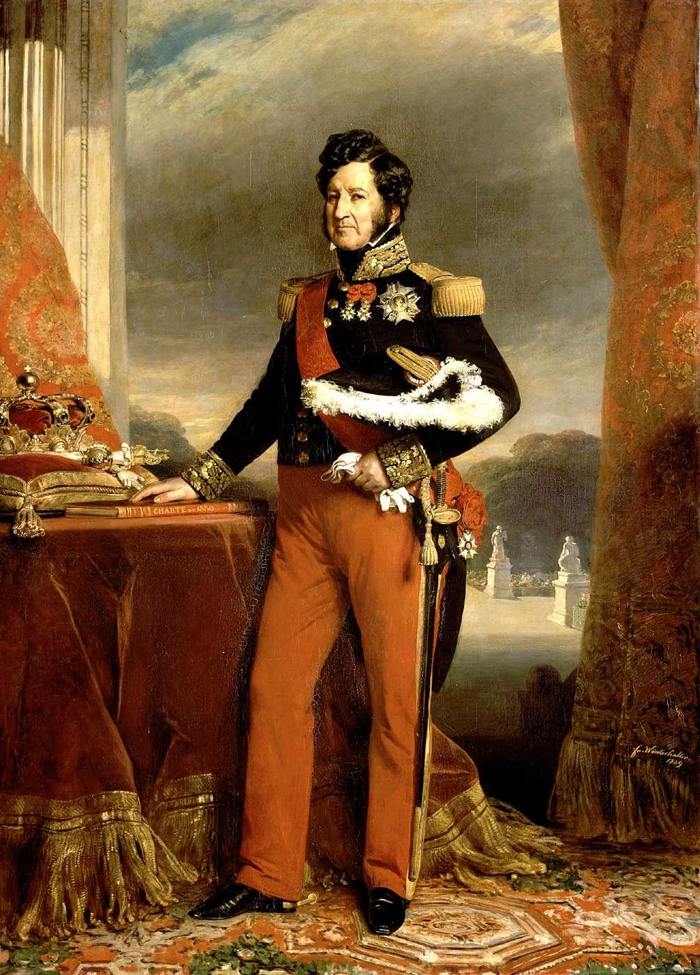 Louis-Philippe I, King of France - Franz Xaver Winterhalter - 0 - encyclopedia of ...