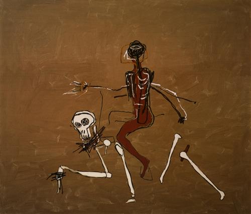Riding with Death - Jean-Michel Basquiat
