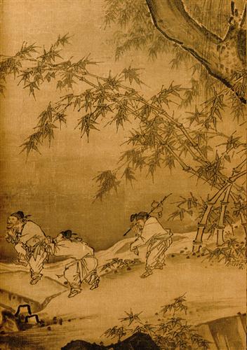 Dancing and Singing (Peasants Returning from Work) (detail 3) - Ma Yuan