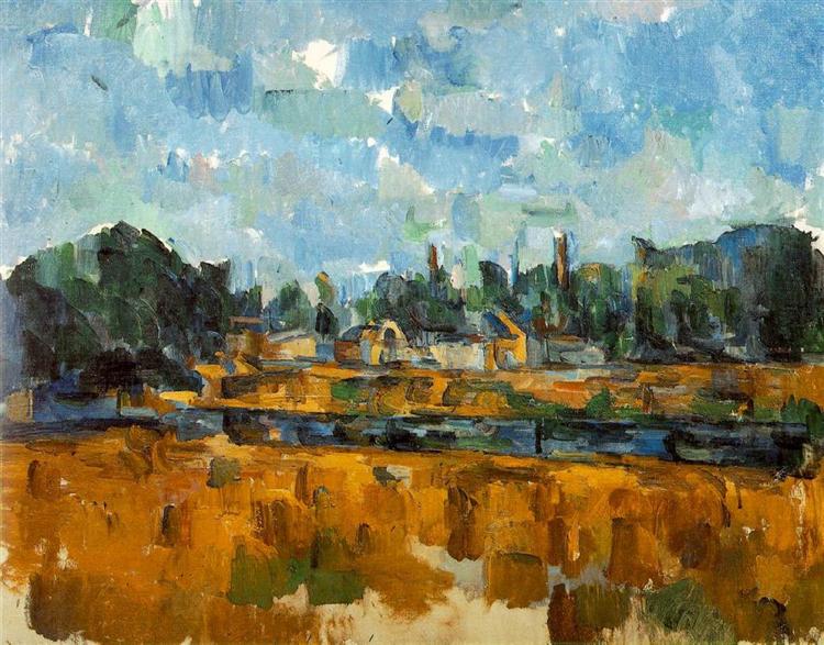 Road - Paul Cezanne - WikiArt.org - encyclopedia of visual 