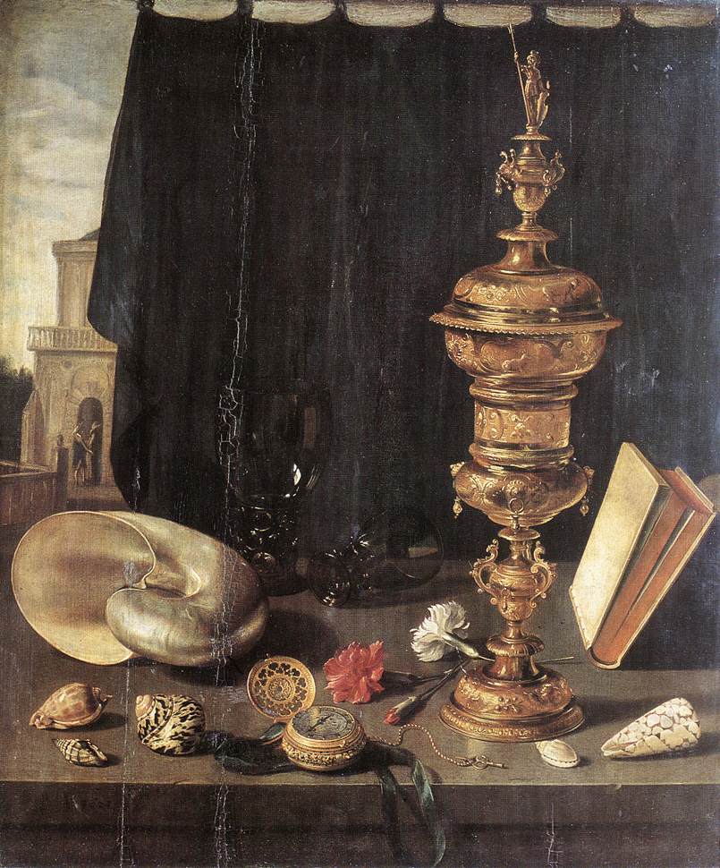 Still Life With Large Goblet Pieter Claesz WikiArt Org