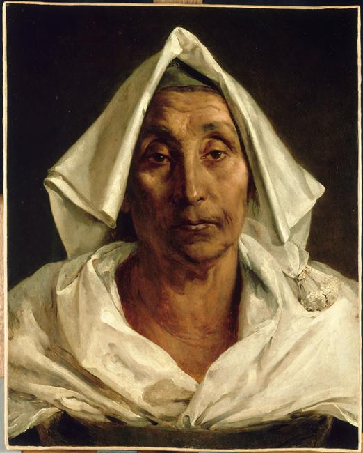 <b>Old Italian</b> peasant - Theodore Gericault - old-italian-peasant