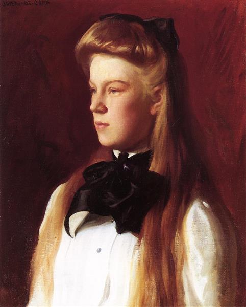 Miss Alice Boit, c.1898 - c.1899 - Джозеф Родефер Де Камп