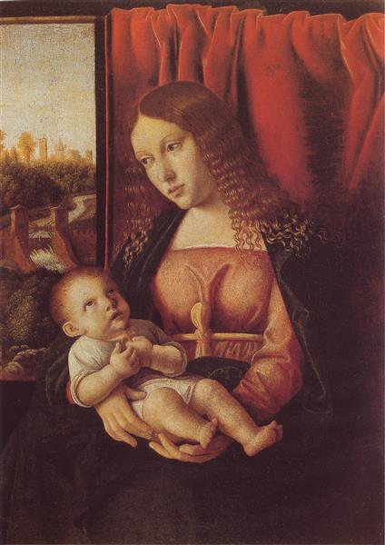 Madonna Con Il Bambino - Bartolomeo Veneto