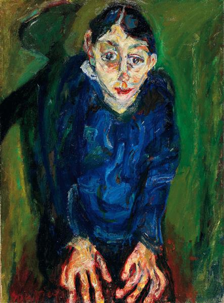 The Mad Woman, c.1919 - Chaim Soutine