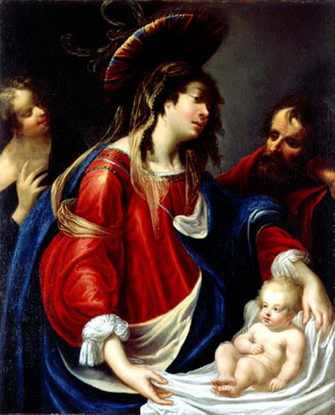 La Sainte Famille, c.1600 - Georges Lallemant