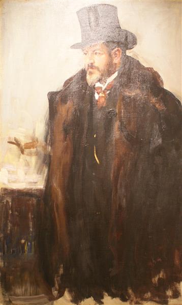 Portrait of Leon Benois, 1910 - Oleksandr Murashko