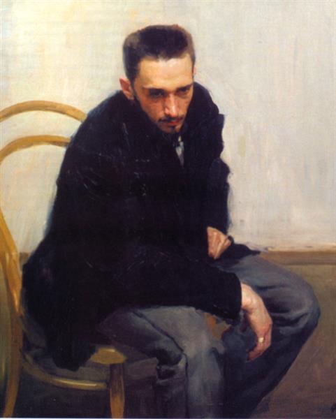 Portrait of Mykola Petrov, 1898 - Oleksandr Murashko