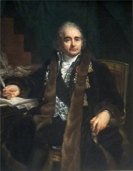 Count Jean Antoine Chaptal, 1824 - Antoine-Jean Gros