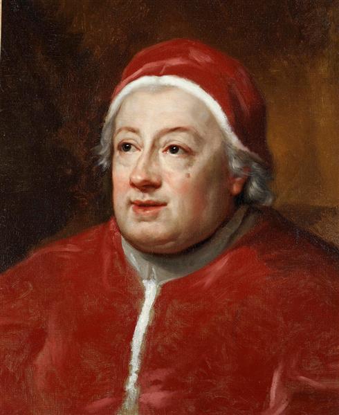 Portrait of Pope Clement XIII - Anton Raphael Mengs