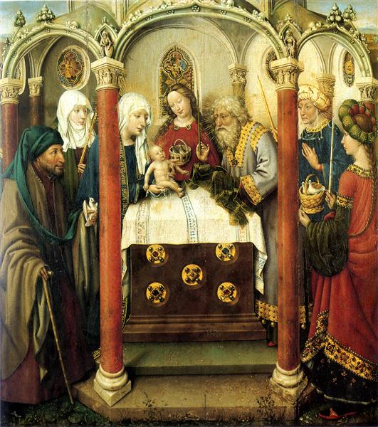 Presentation in the Temple, c.1435 - Жак Даре