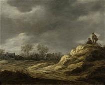 Landscape with Figures - Jan van Goyen