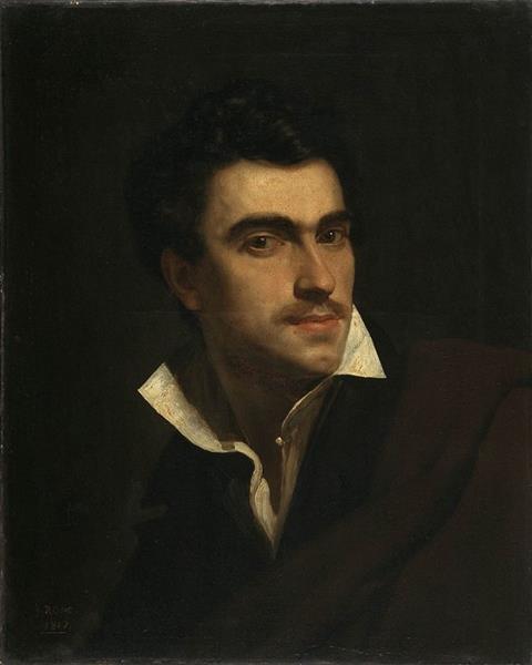 Self Portrait, 1817 - Pieter van Hanselaere