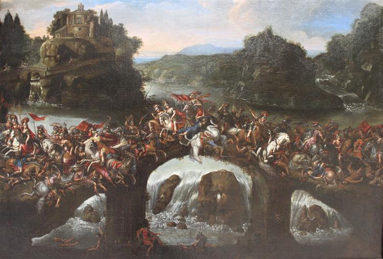 Bataille entre les Amazones et les Grecs, c.1610 - c.1619 - Claude Deruet
