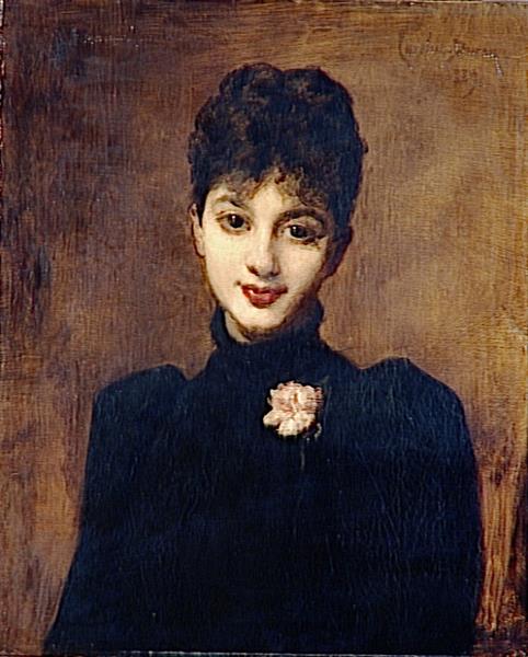 Portrait of Marie Ann Faydeau, Née Carolus Duran, 1889 - Émile Auguste Carolus-Duran