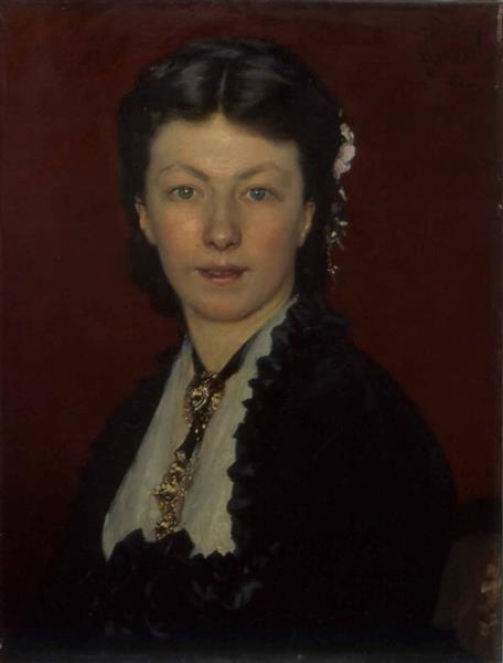 Portrait of Mrs Neyt, 1871 - Каролюс-Дюран