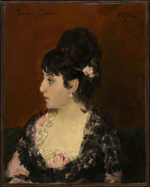 Spanish Woman (Portrait of Eva Gonzales), 1876 - Каролюс-Дюран