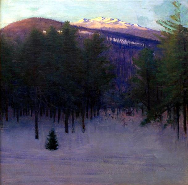 Monadnock in Winter, 1904 - Эббот Хэндерсон Тайер
