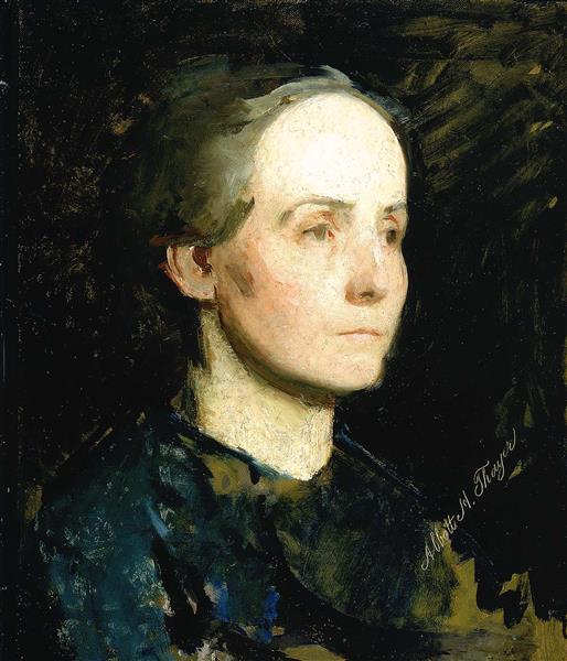 Portrait of a Woman, 1888 - Abbott Handerson Thayer