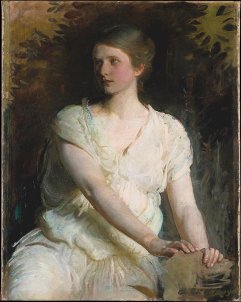 Portrait of a Woman, 1898 - Abbott Handerson Thayer
