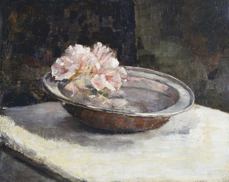 Still Life with Rhododendron, 1886 - Эббот Хэндерсон Тайер