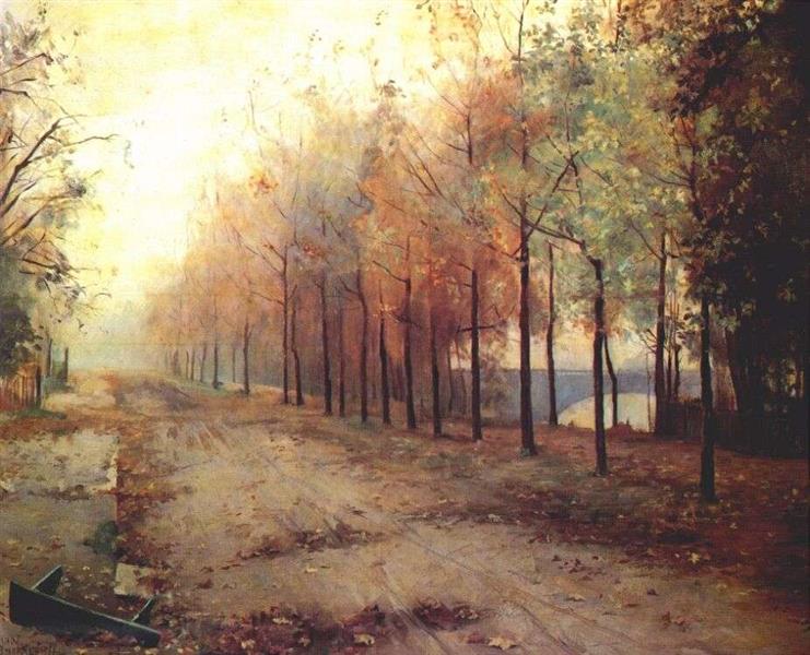 Autumn, 1883 - María Bashkirtseff