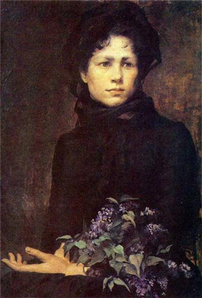Lilacs, 1880 - Мария Константиновна Башкирцева