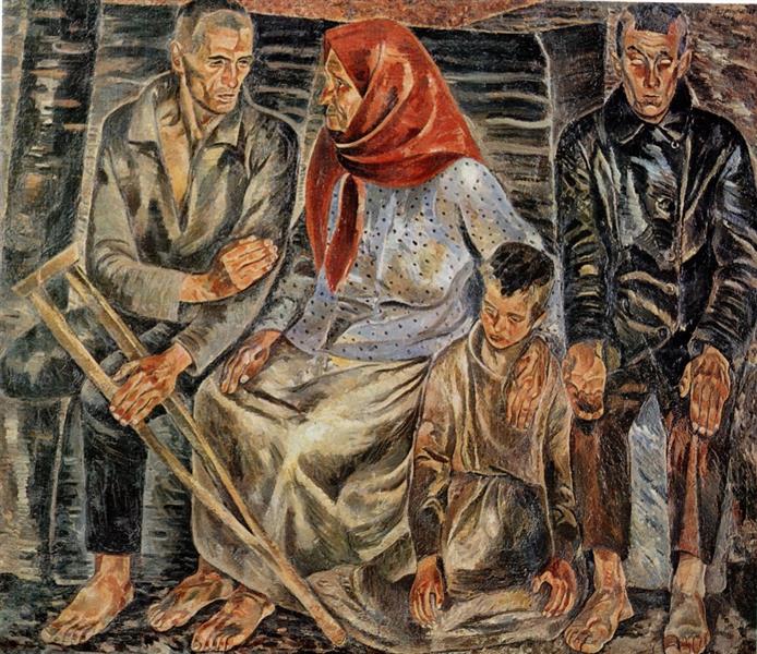 Disabled, 1924 - Анатолий Галактионович Петрицкий