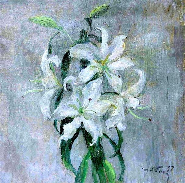 Lilies, a Present from the Daughter, 1997 - Tatiana Yablonskaya