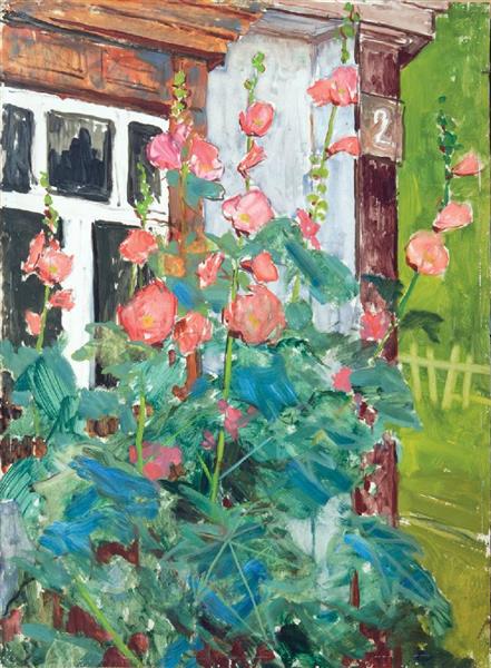 Study to the Painting 'The Postman Dusya' - Tetjana Jablonska
