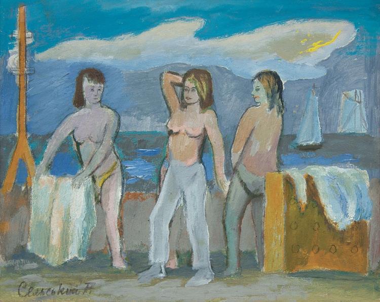 On the Beach, 1970 - Roman Selsky