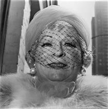 Woman with a veil on Fifth Avenue - Диана Арбус
