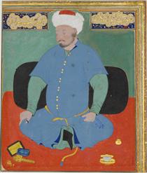 Portrait of Muhammad Shaybani - Kamāl ud-Dīn Behzād