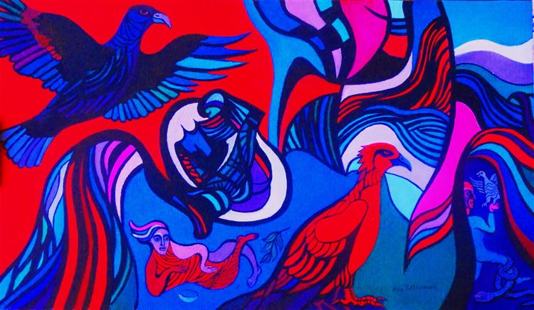 Bird Phoenix, 2011 - Нина Петровна Валетова