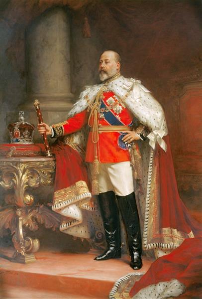 Portrait of King Edward Vii, 1912 - Luke Fildes