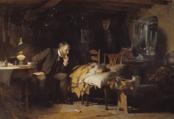 The Doctor., 1891 - Люк Филдес