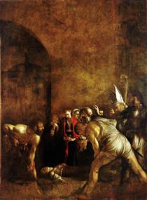 Burial of Saint Lucy - Caravaggio