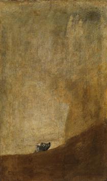 Hund - Francisco de Goya