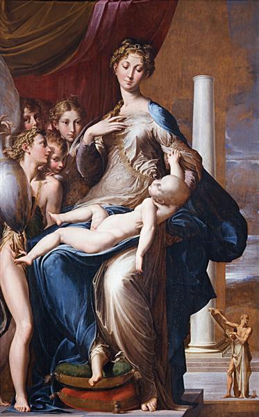 Madonna with the Long Neck, 1534 - 1540 - Parmigianino