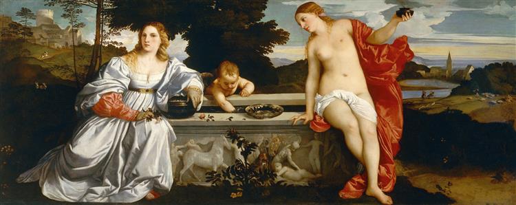 Sacred and Profane Love, 1514 - Titian