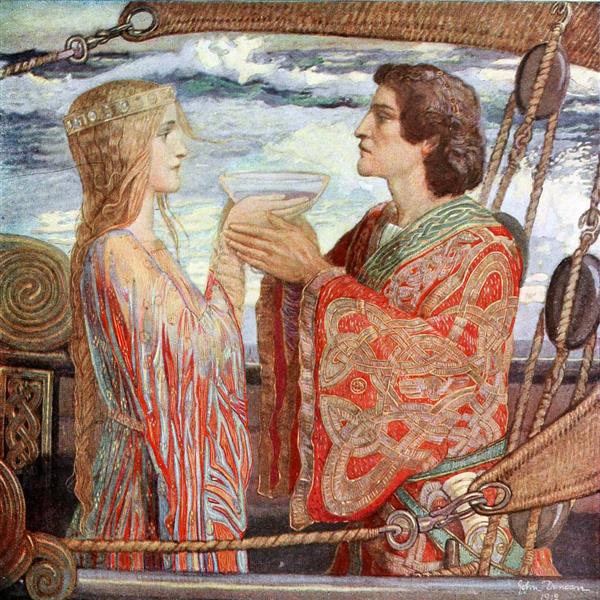 Tristan and Isolde, 1912 - John Duncan