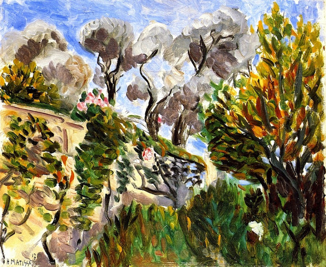 Olive Trees, Renoir’s Garden in Cagnes, 1917 - 馬蒂斯