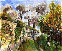 Olive Trees, Renoir’s Garden in Cagnes - 馬蒂斯