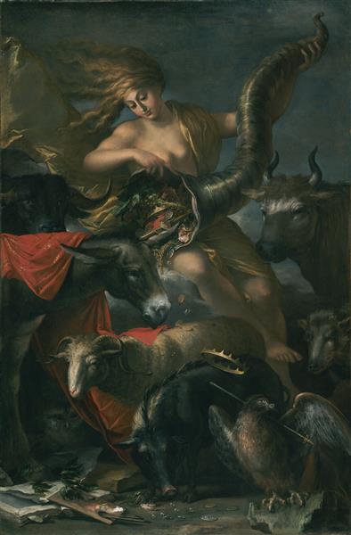 Allegory of Fortune, 1659 - Salvator Rosa