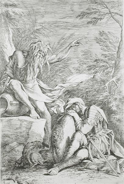 The Dream of Aeneas, 1664 - Salvator Rosa
