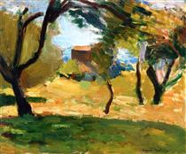 Corsican Landscape - Henri Matisse