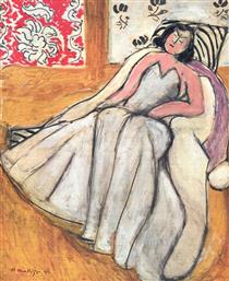 Girl with a Fur Coat - Henri Matisse