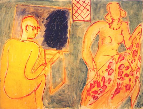 Сеанс живопису, 1942 - Анрі Матісс
