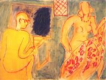 The Painting Session - Henri Matisse